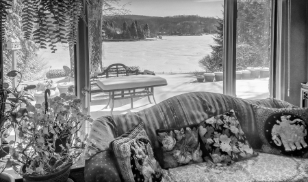 Lake View from our dining room