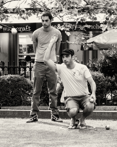 Boules in Bryant Park